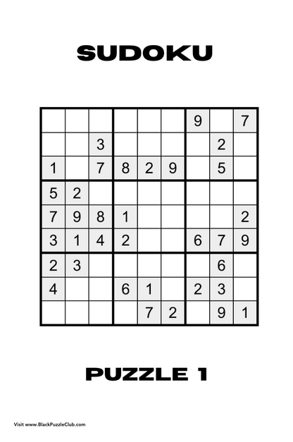 Black Culture Variety Puzzle Book