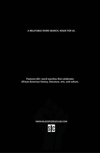 Black Culture Word Search Book